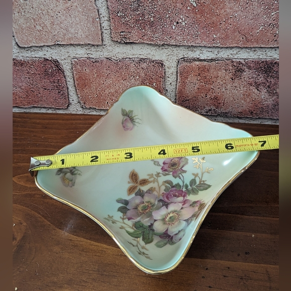 Set of 6 vintage Schumann Arzberg Wild Roses china dessert/fruit bowls - Picture 6 of 7